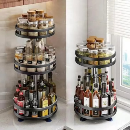 Multifunctional kitchen storage rack