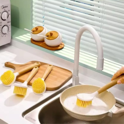 Pot and Kitchen Cleaning Brush