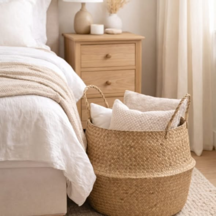 Seagrass Rattan Storage Basket