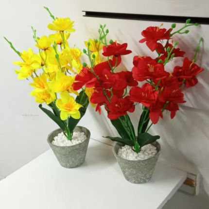 Artificial blossom flowers