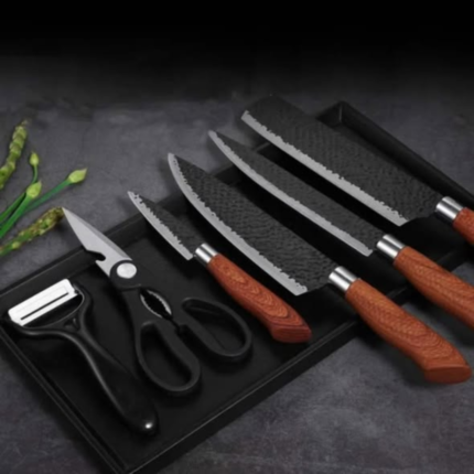 6pcs premium knife set