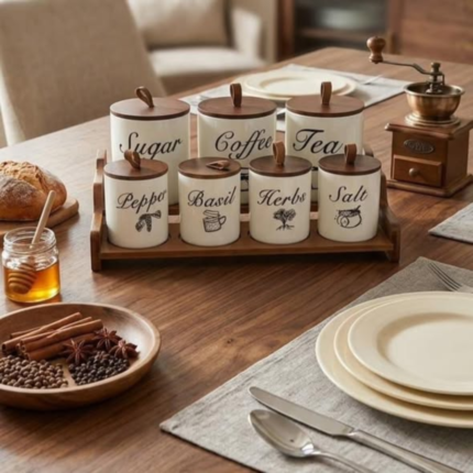 8pc -Piece Canister Set