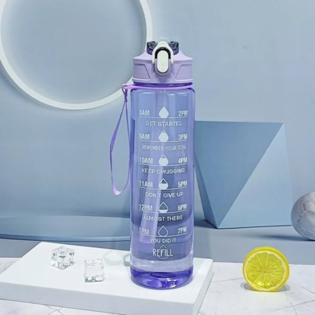 Large Capacity Sports clear Water Bottle