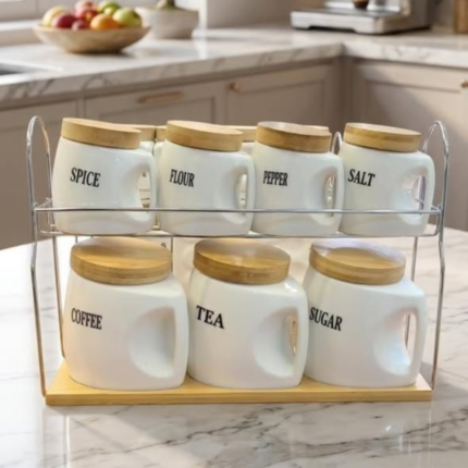 8pc -Piece Canister Set