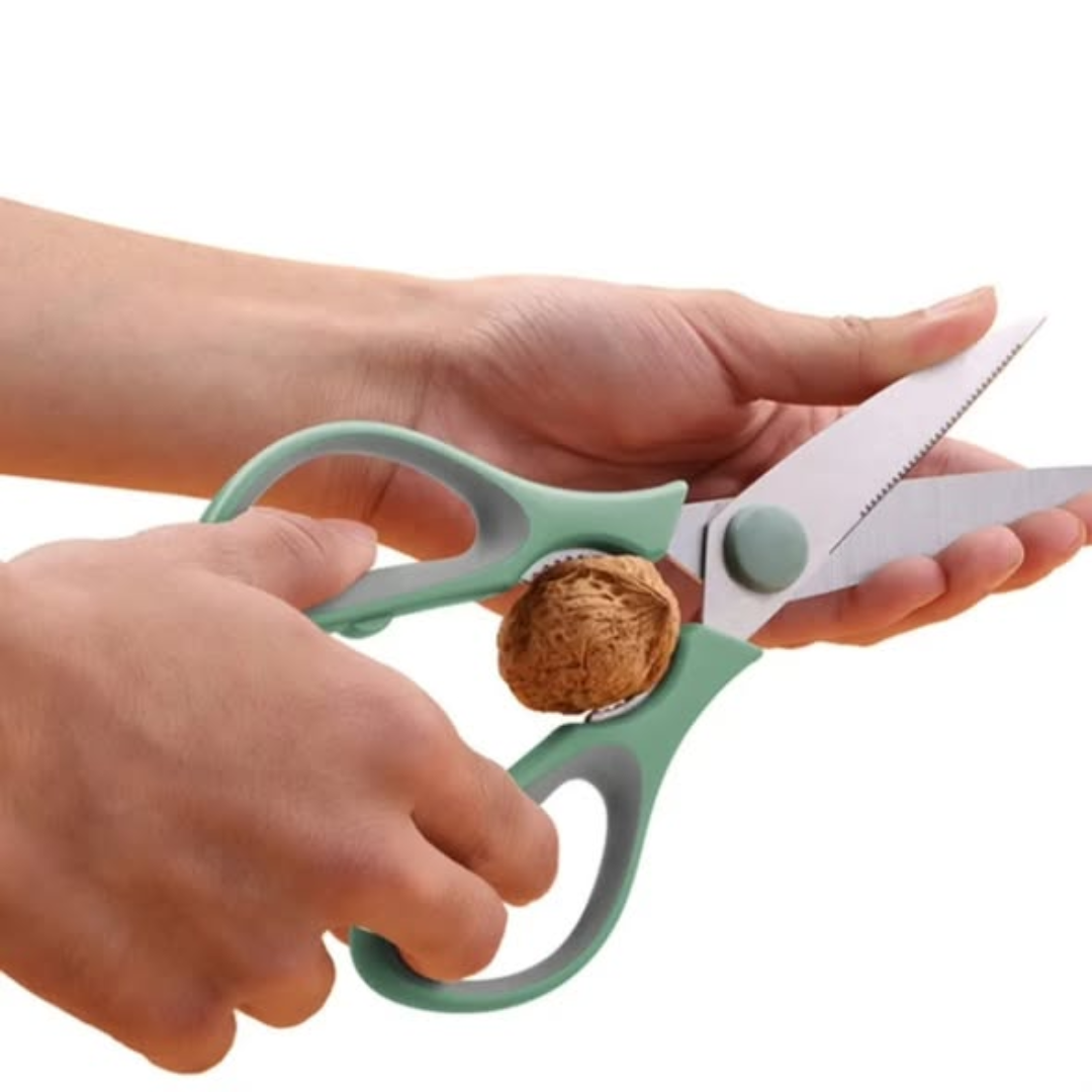 Multi-purpose kitchen scissors