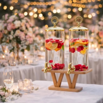 3.3L glacier berry 2pc juice/drink dispenser