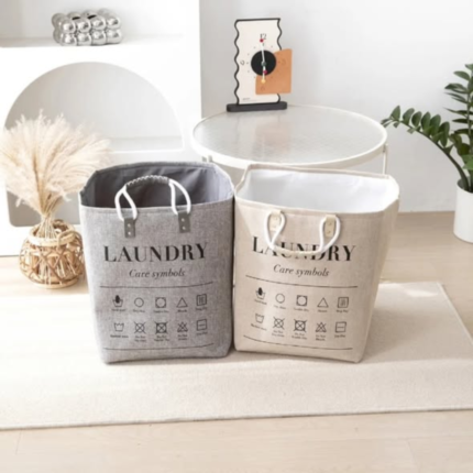Collapsible large hamper laundry basket
