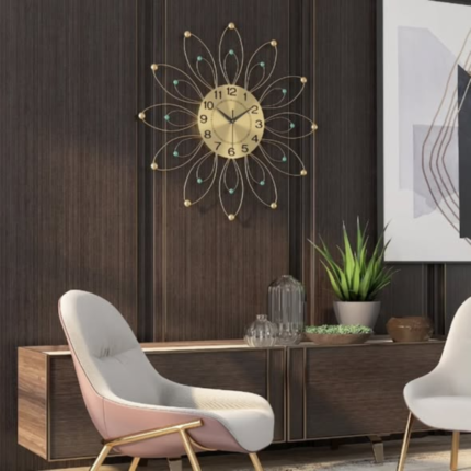 Luxury Wall Clock for Home Décor