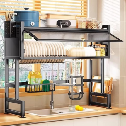 Over the Sink Double Dish Rack