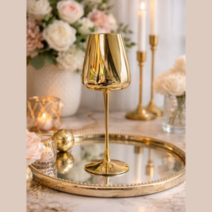 Crystal Long Stem Red Wine Glass