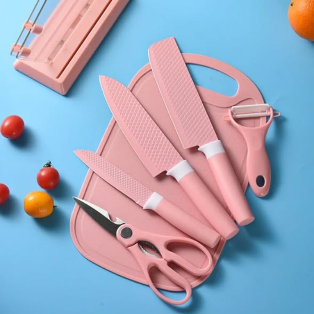 Knife Set with Chopping Board