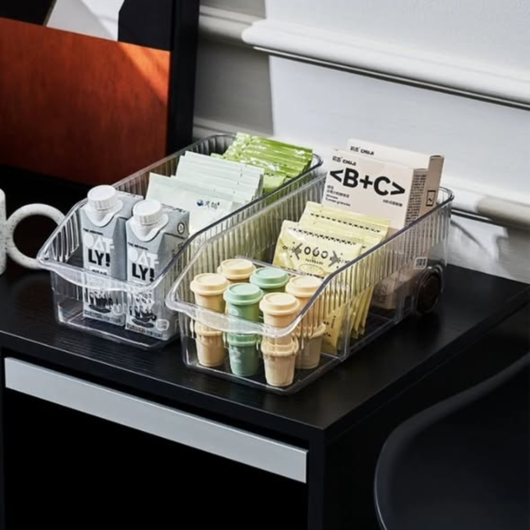 Clear Storage Organizer with Handle