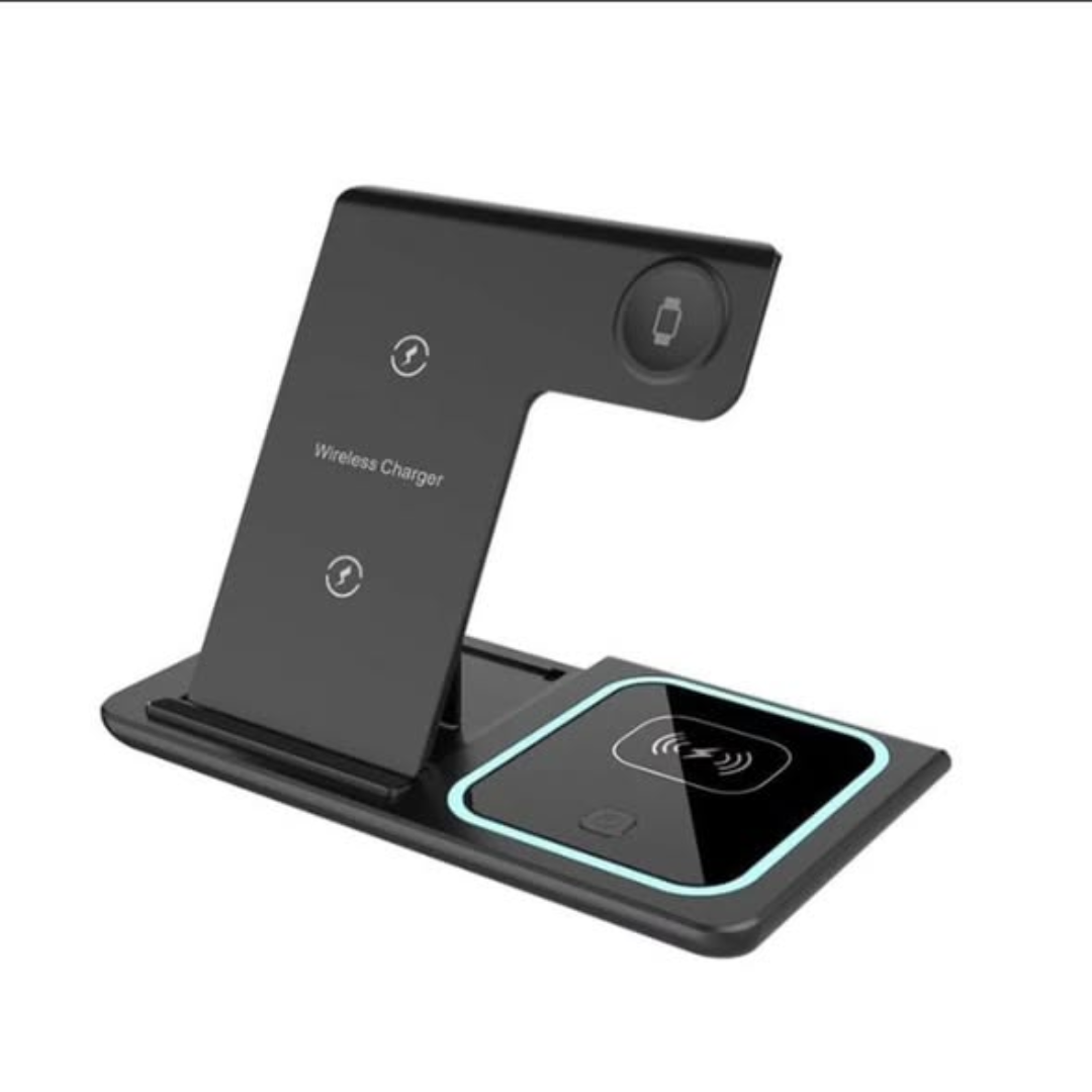 3 In 1 15w Foldable Wireless Charger