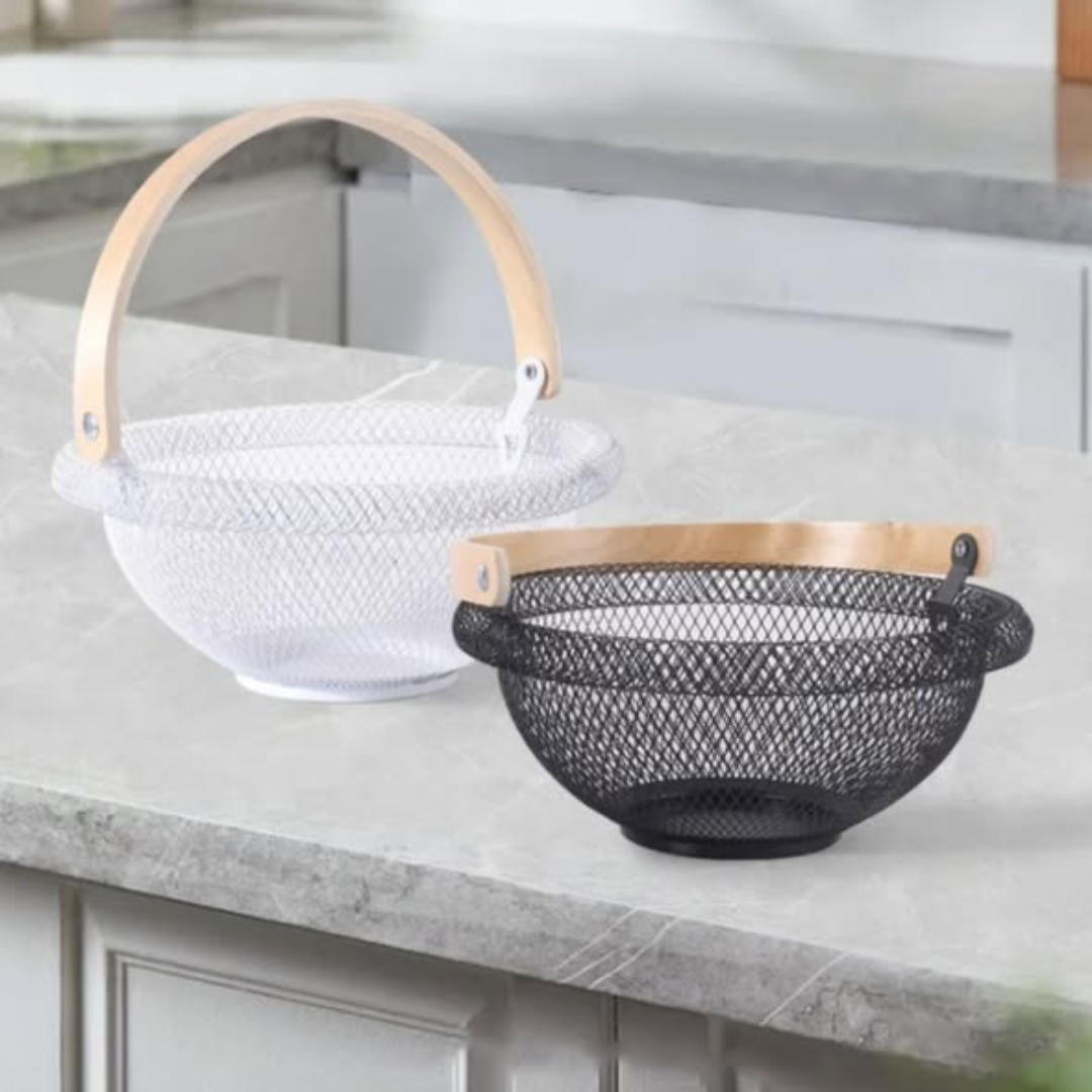 Rounded Mesh Fruit Basket