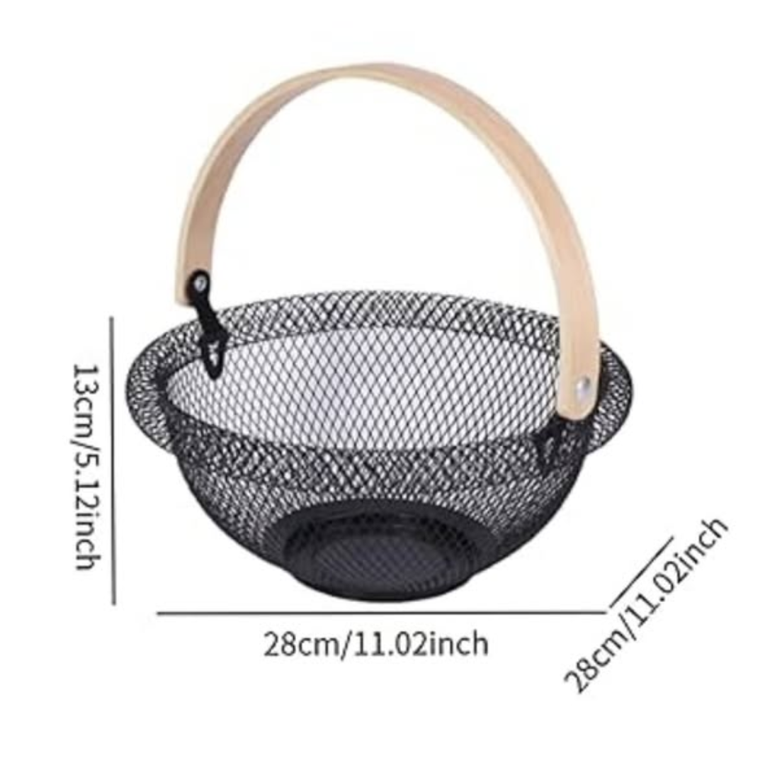 Rounded Mesh Fruit Basket