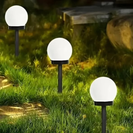 6 pieces outdoor ball Solar light