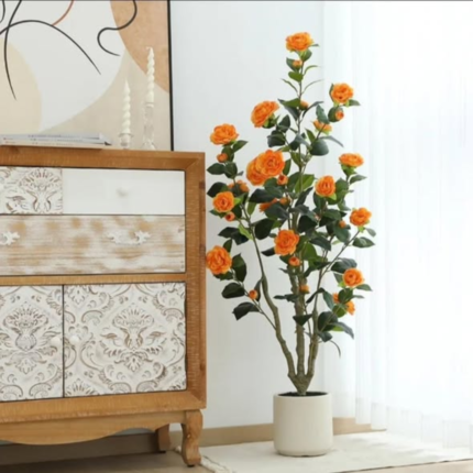 1.2m Realistic Artificial Camellia Tree