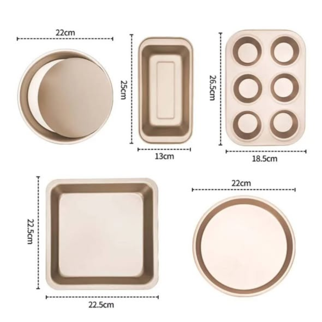 5pcs baking set