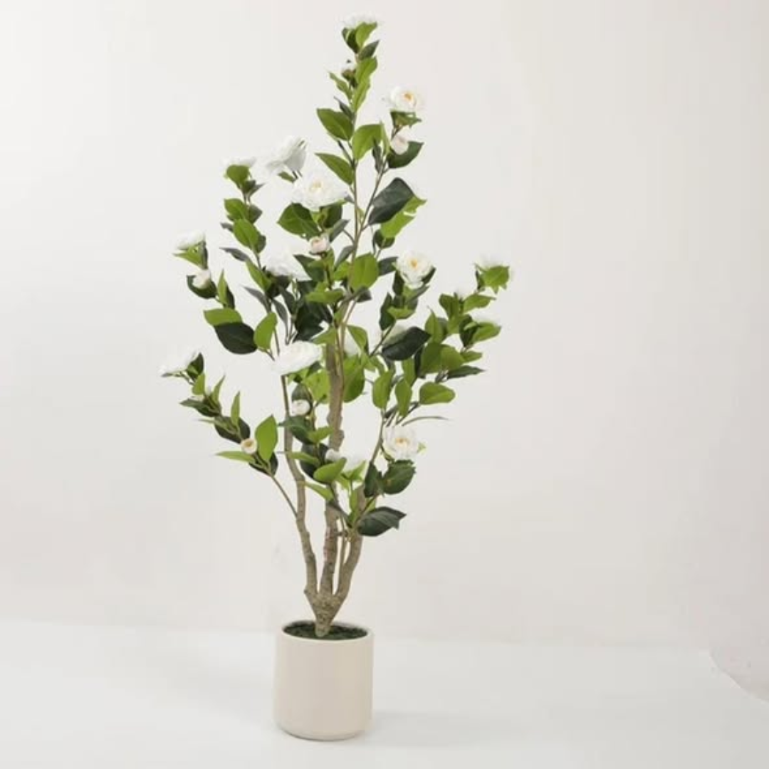 1.2m Realistic Artificial Camellia Tree
