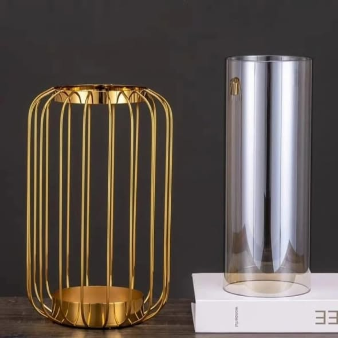 Nordic Modern Luxury Glass Flower Vase
