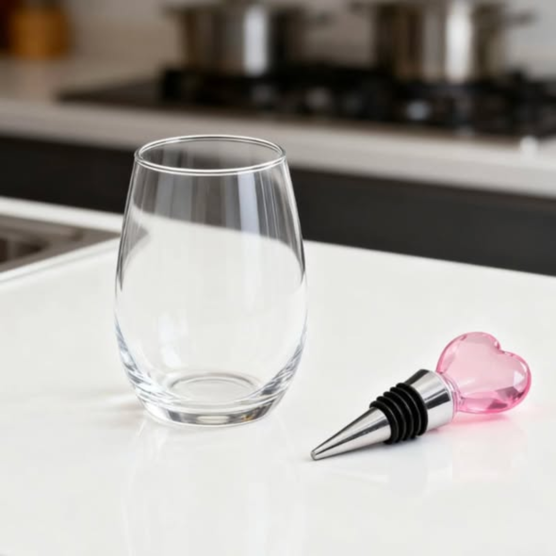 Stemless Wine Glass