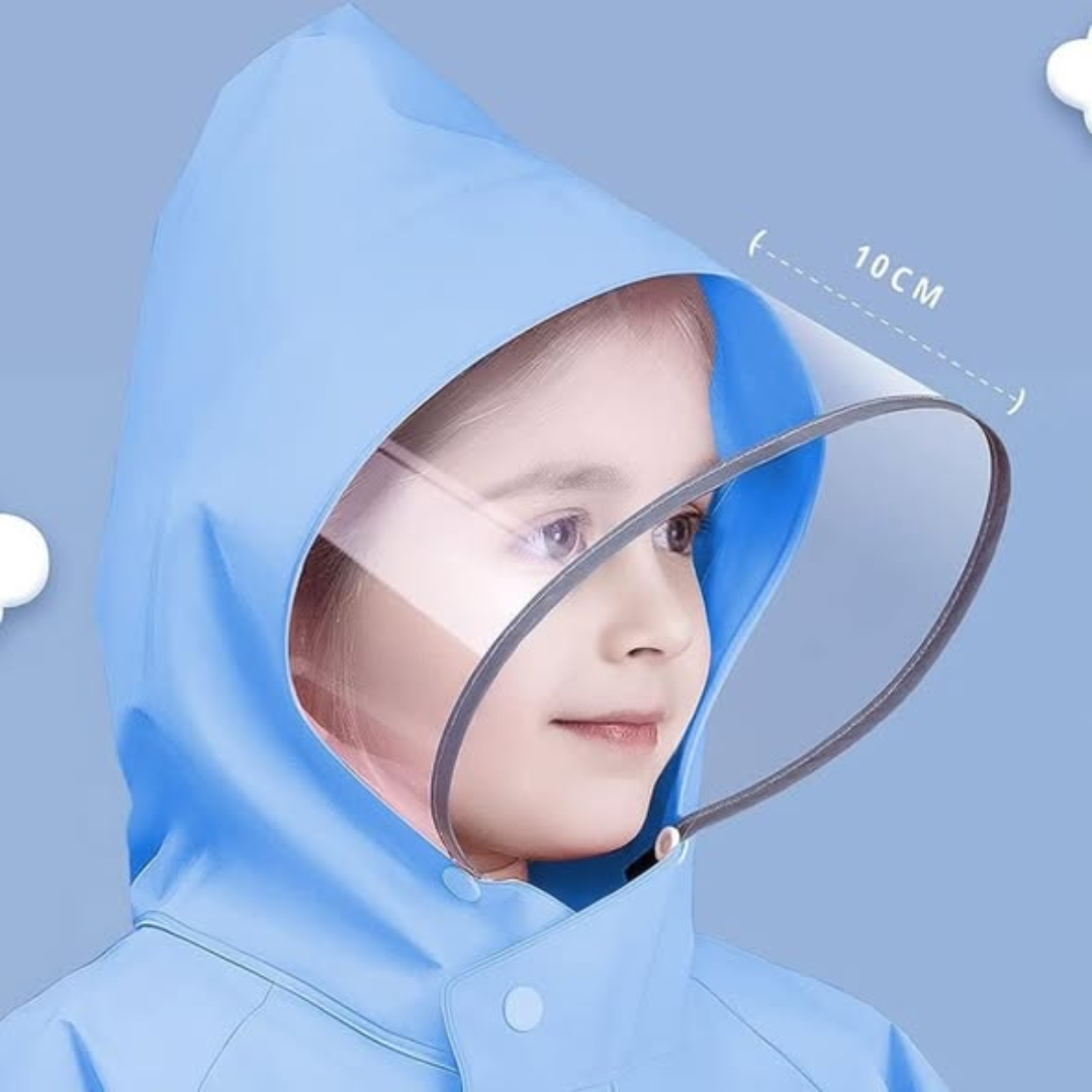 Cartoon Themed Kids Raincoat