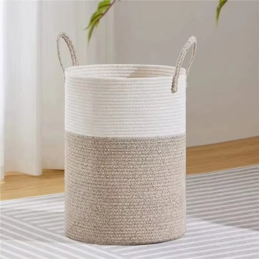 Cotton rope basket