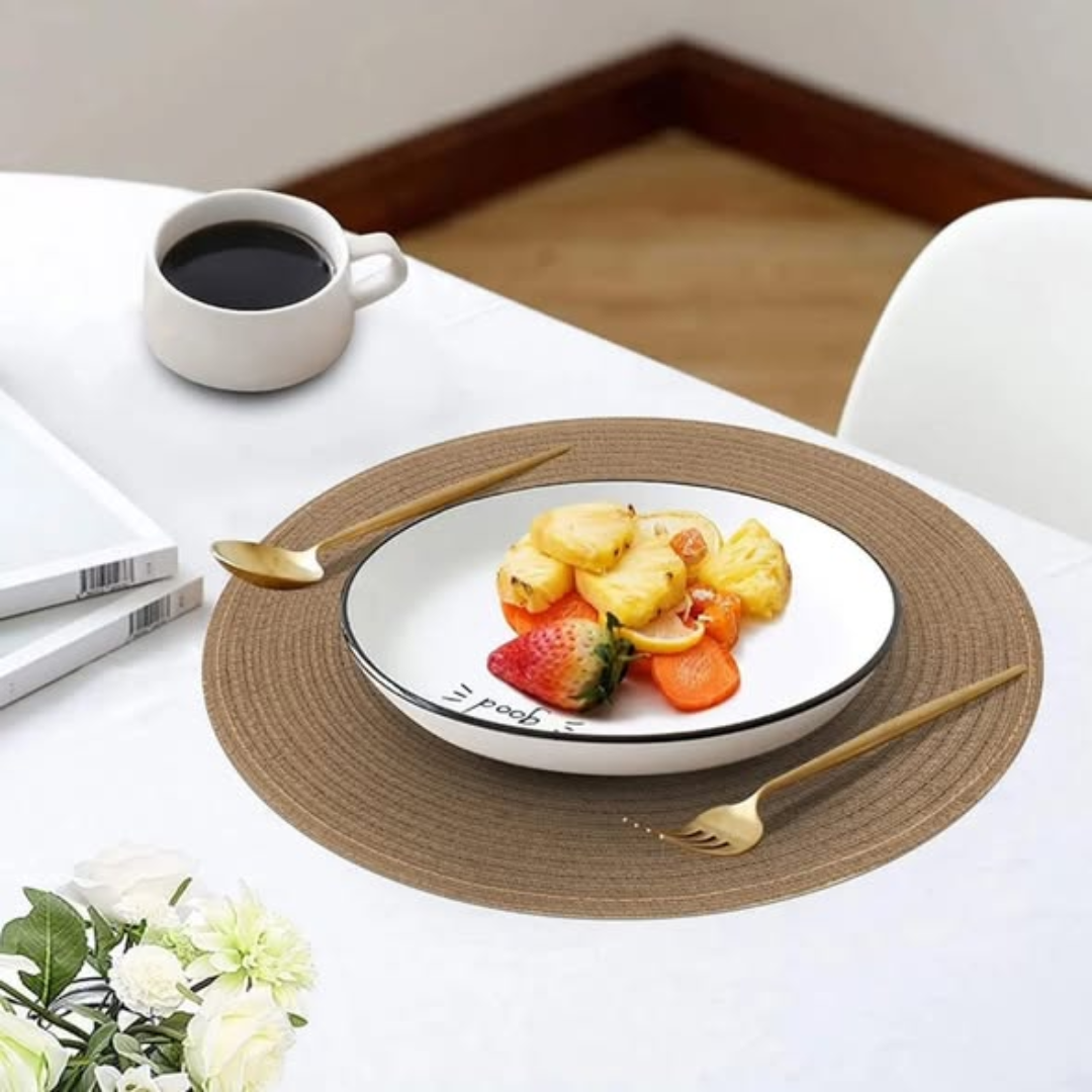 Round Weaving Pot Mat
