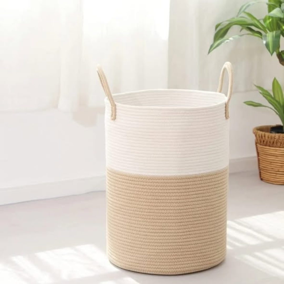 Cotton rope basket