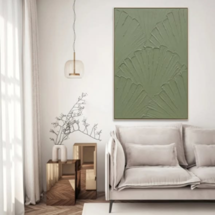 Minimal textured wall art