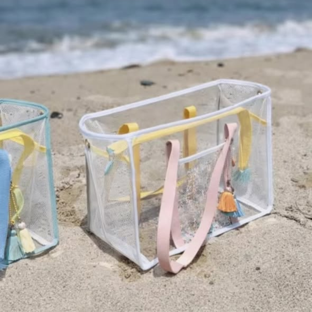 Large Capacity tote beach swimming bag with zip