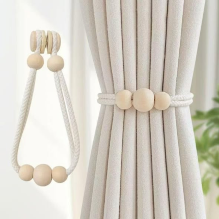 2Pcs Nordic Magnetic Curtain Binding Strap