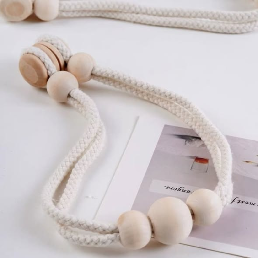 2Pcs Nordic Magnetic Curtain Binding Strap