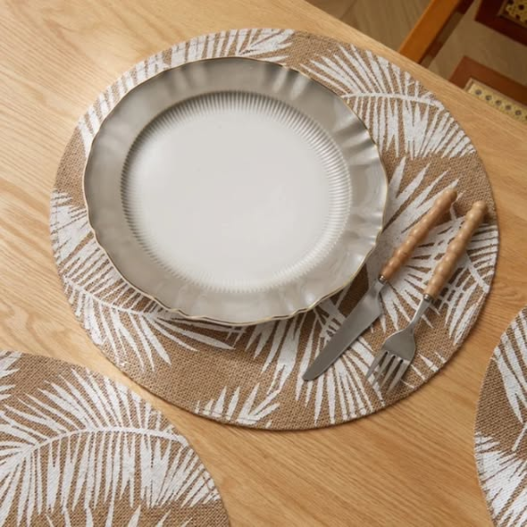 6pcs Round Table Placemats