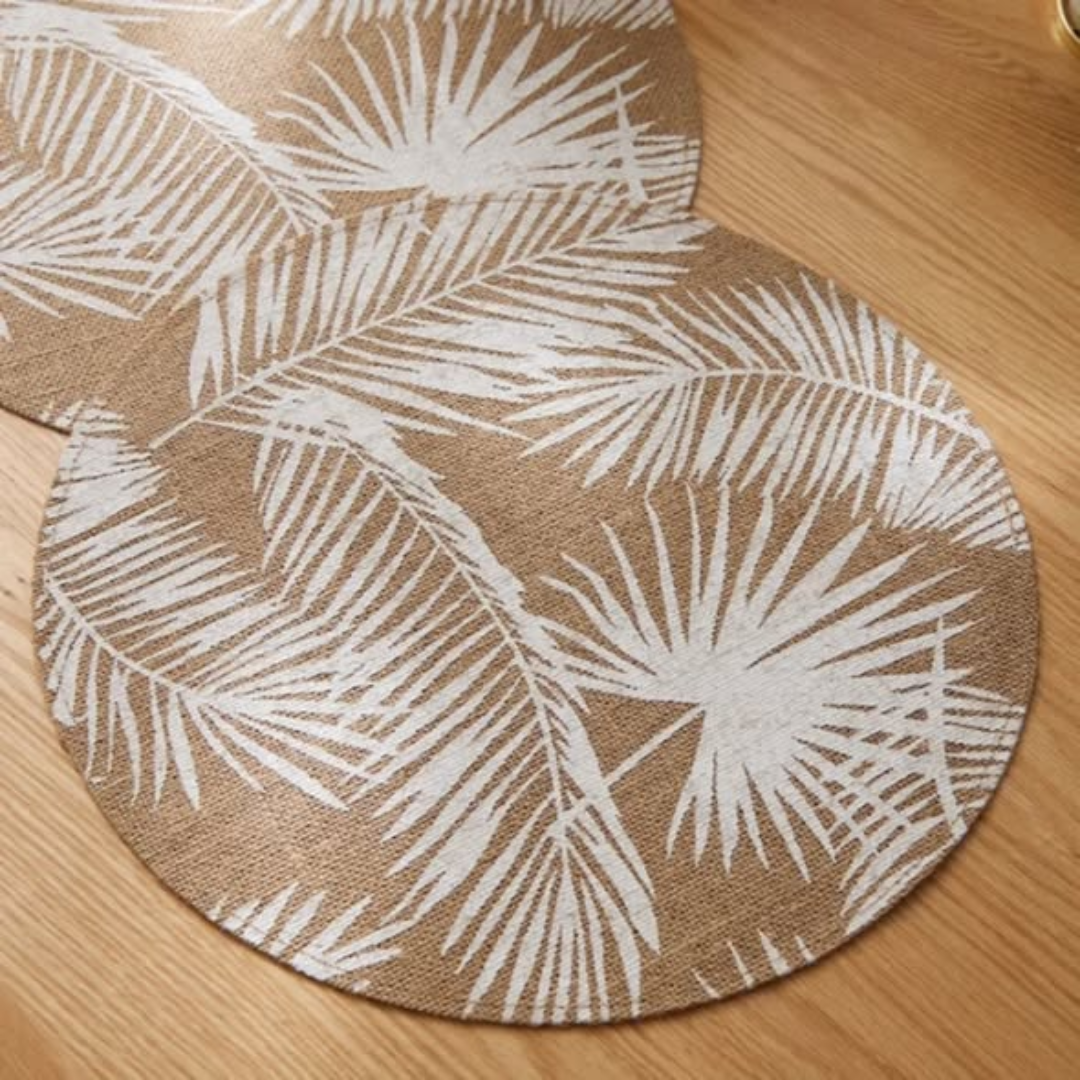 6pcs Round Table Placemats