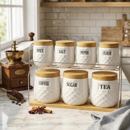 8pc -Piece Canister Set