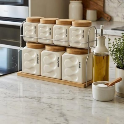 8pc -Piece Canister Set