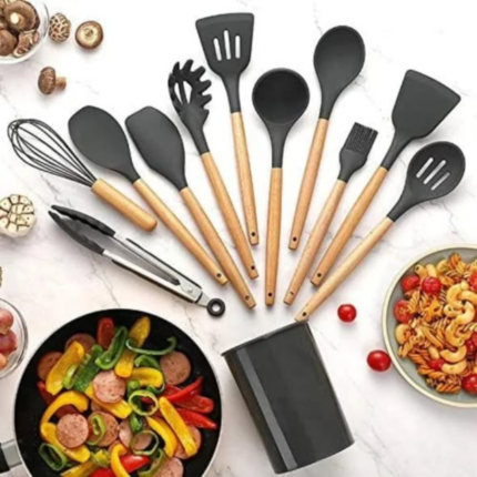 11pcs Silicone Spoons