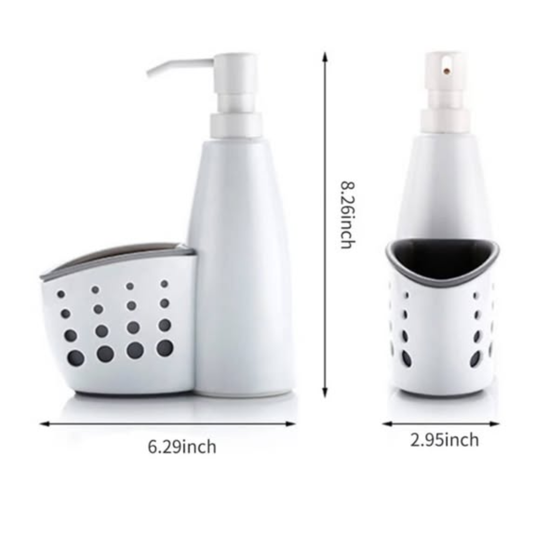 2-In-1 Soap Dispenser