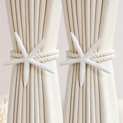Adjustable Boho Curtain Tiebacks