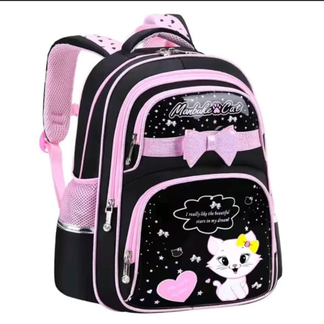 Waterproof Kitty School Bag