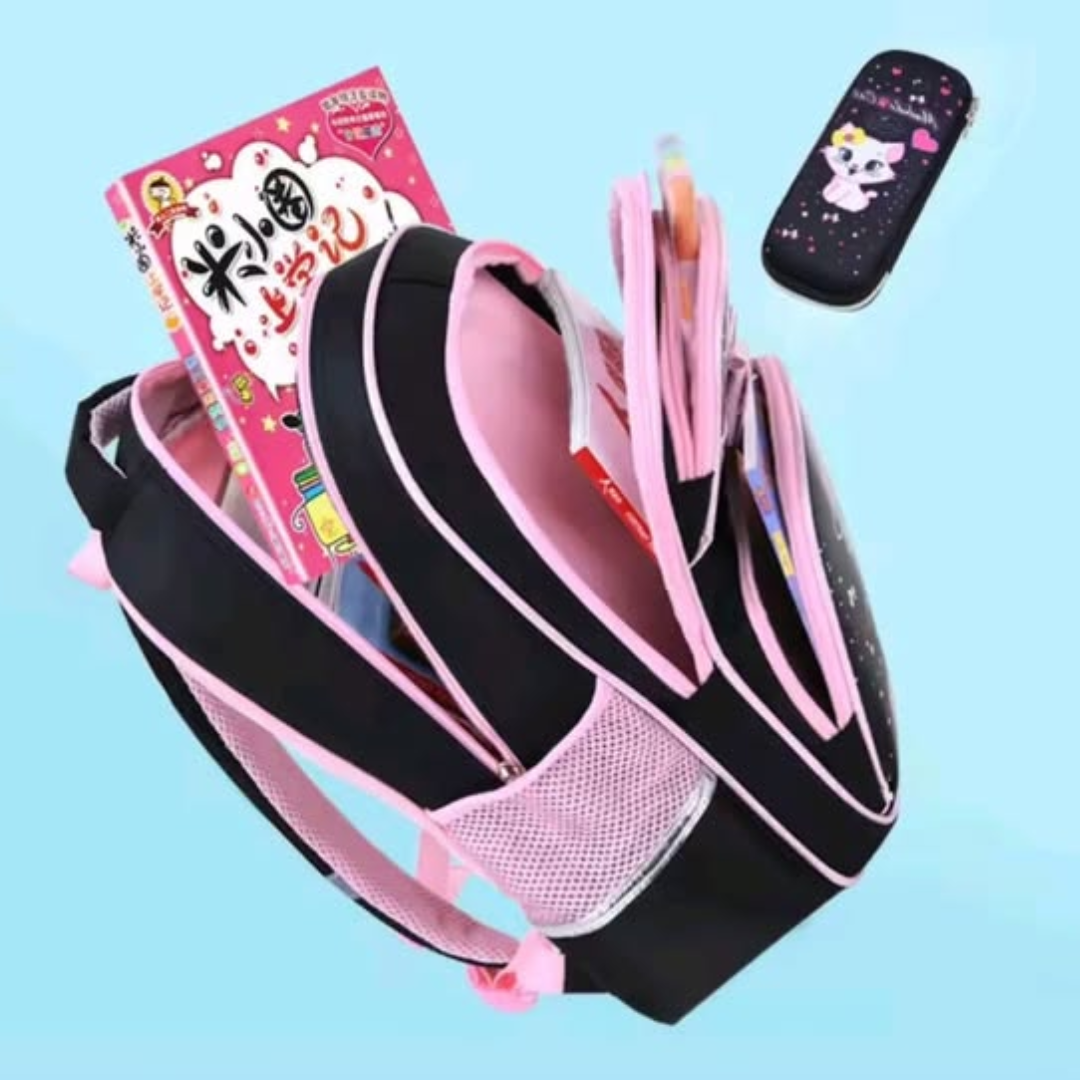 Waterproof Kitty School Bag