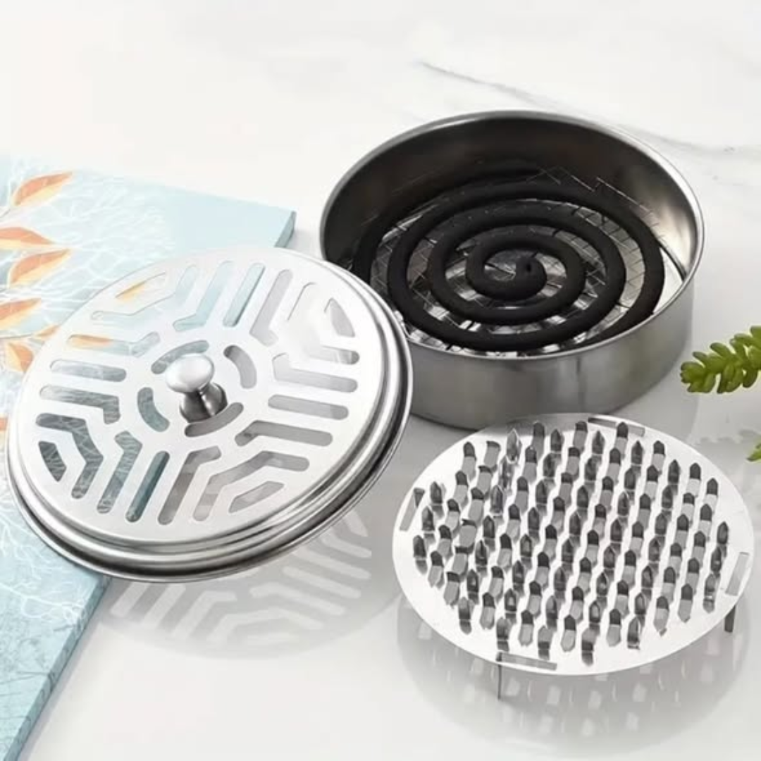 New Stainless Steel Mosquito Coil Holder