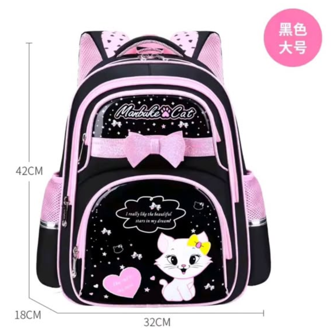 Waterproof Kitty School Bag