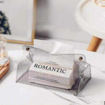Tissue Paper Leather Box