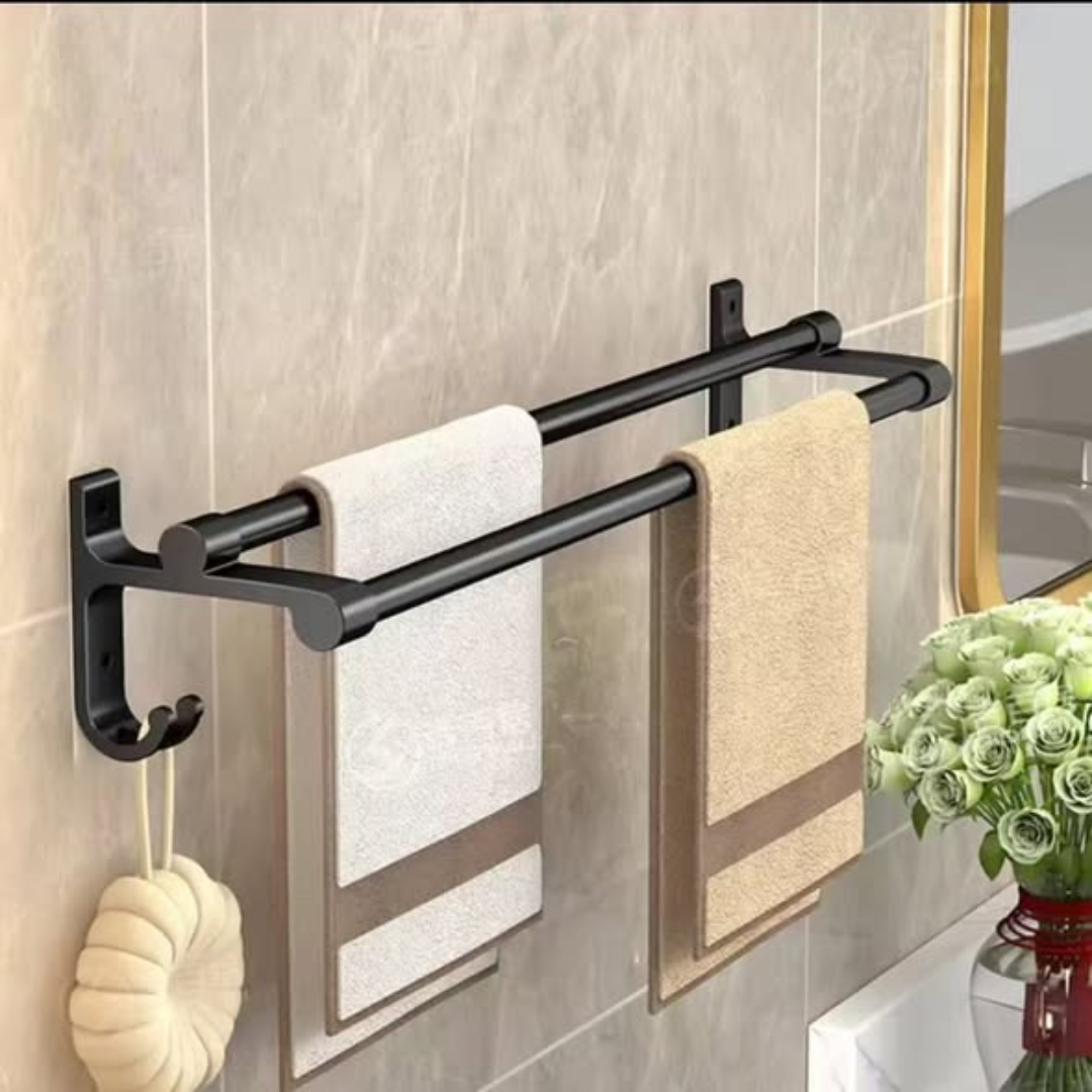 Punch Free Wall Towel Rack