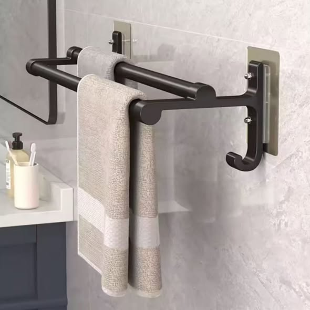 Punch Free Wall Towel Rack