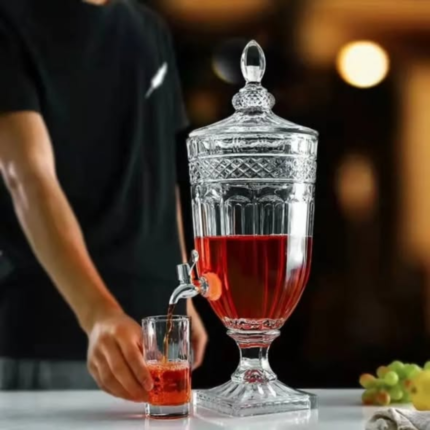 Crystal Glass Juice / Drink dispenser