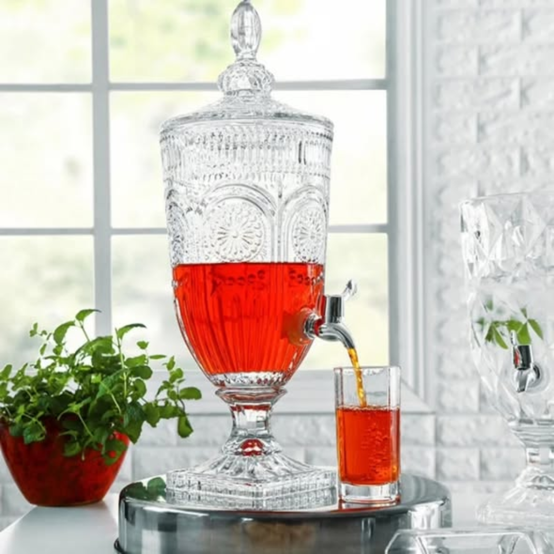 Crystal Glass Juice / Drink dispenser