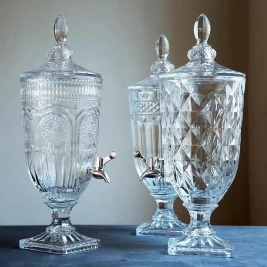 Crystal Glass Juice / Drink dispenser